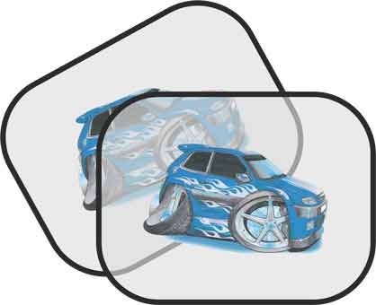 Koolart KA-SS2628 Citroen Saxo Tuning Car Car Sunscreen Sunshades Eminence KA-SS2628