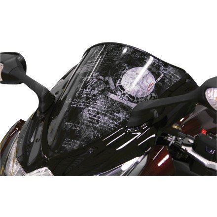 Sportech Argyle Series Windscreen - Black Windshields & Accessories Sportech 65-1681