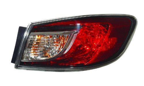 Depo 316-1932R-AS Mazda 3 Right Hand Side Tail Lamp Assembly Tail Light Assemblies Depo 316-1932R-AS