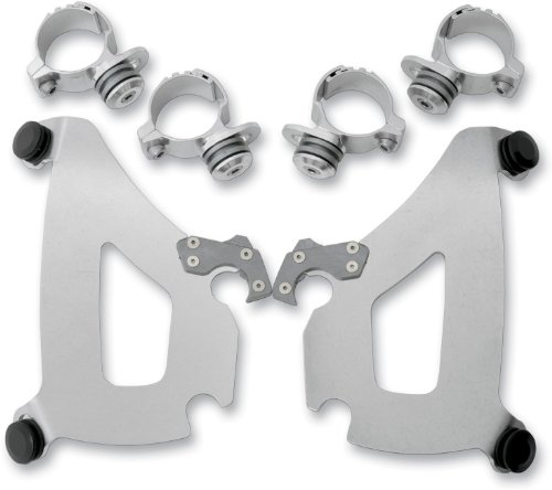 Memphis Shades Trigger-Lock Mount Kit for Bullet Fairing - Polished MEK1941 Windshields & Accessories Memphis Shades MEK1941