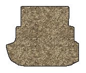 Volkswagen CC Berber Floor Mats Trunk Area - Taupe (2009 09 2010 10 2011 11 2012 12 ) AMSCIUR904FN2CF Custom Fit Auto Mat Store TB19|3831520|T409|904