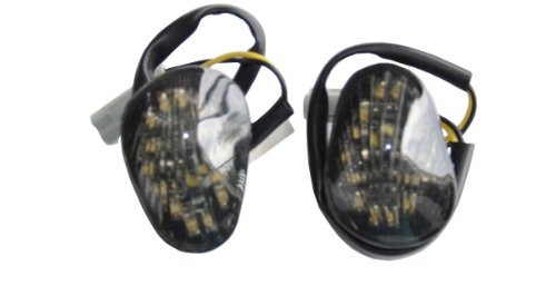 Turn Signal Assemblies & Lenses alphamoto RMI-LTS008-SMOKE-V1