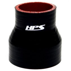 HPS (HTSR-250-325-BLK) Black 2.5 - 3.25 Silicone Hose Reducer Coupler Connector HPS HTSR-250-325-BLK