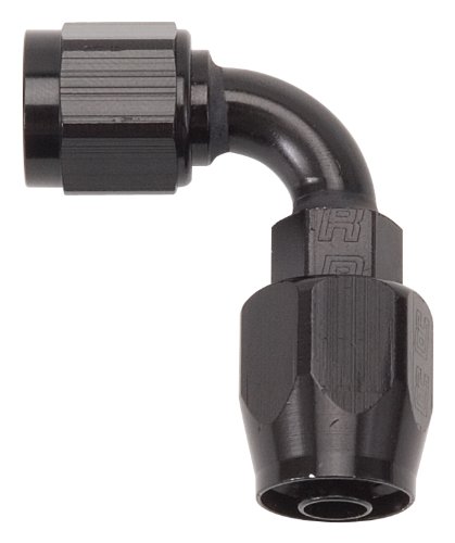 Russell 610185 Black 10-AN 90° Full Flow Hose End Fuel Filler Russell 610185