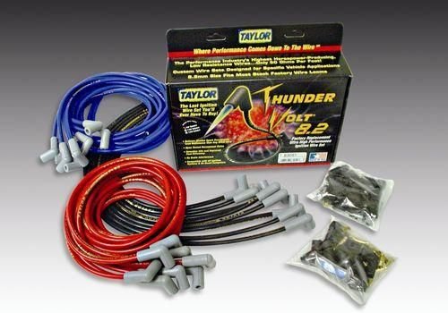 Taylor 82634 ThunderVolt 8.2mm 40 ohm Ferrite Core Performance Ignition Wire Set Wire Sets Taylor Urns 82634