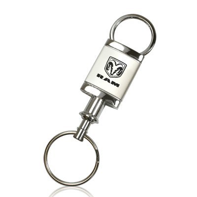 RAM Logo Silver Valet Key Chain Key Chains Dodge KCV-RAM