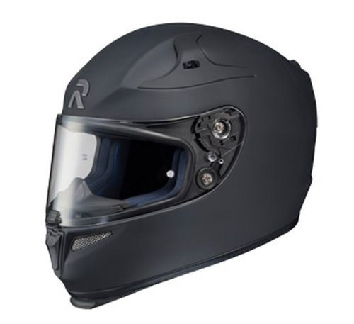 HJC RPS-10 Full Face Motorcycle Helmet Matte Black Medium M Helmets HJC Helmets 0801-0135-05