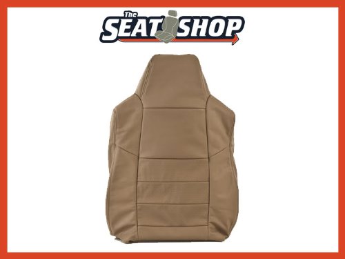 02 03 04 05 06 F250/350 Med Parchment Leather Seat Cover Perforated LH Top Accessories The Seat Shop CT-F250-06-MP-PERF-D