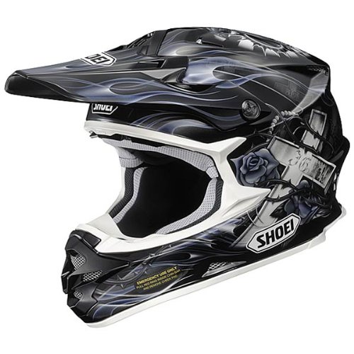 Shoei VFX-W Grant Motocross Helmet TC-5 Black Medium M Helmets Shoei 0145-7305-05