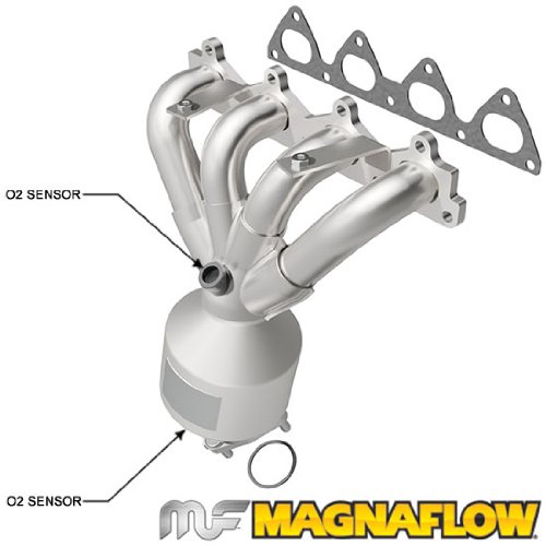 MagnaFlow Exhaust Products 42091 Conv DF 96-00 Civic 1.6L Manifold Catalytic Converters MagnaFlow Exhaust Products 42091