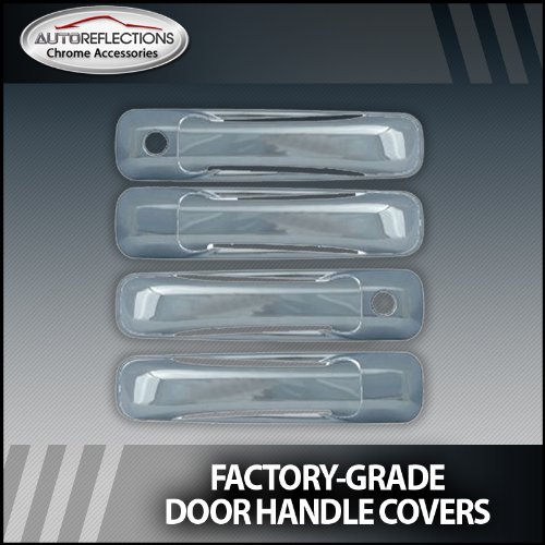 2009-2012 Dodge Ram Chrome Door Handle Covers (4dr with passenger keyhole) Chrome Trim & Accessories Upgrade Your Auto