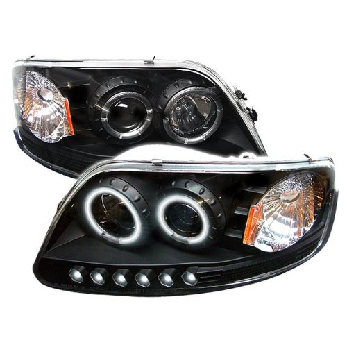 Headlight Assemblies Spyder Auto PRO-YD-FF15097-1P-CCFL-BK