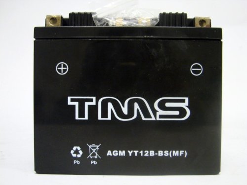 Batteries TMS $BT-AGM-YT12B-BS(MF)