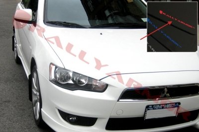 Mud Flaps & Splash Guards Rally Armor MF8-UR-BLK/RD