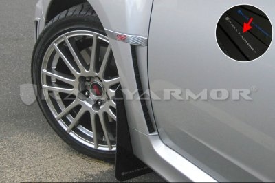 Mud Flaps & Splash Guards Rally Armor MF19-UR-BLK/SIL