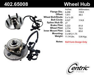 Brake System Centric 402.65008E
