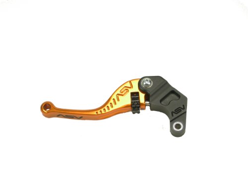 ASV Inventions CRF350-SG F3 Sport Gold Shorty Clutch Lever for Aprilia/Ducati/KTM Clutch ASV Inventions CRF350SG