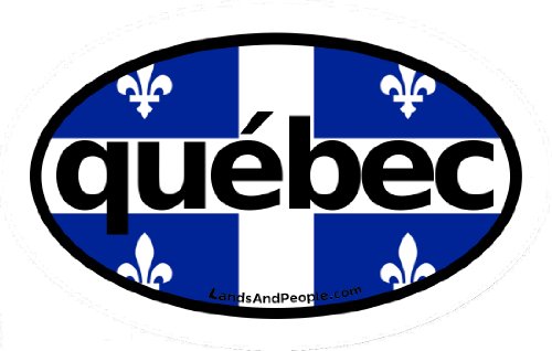 Bumper Stickers, Decals & Magnets LandsAndPeople quebec_0005