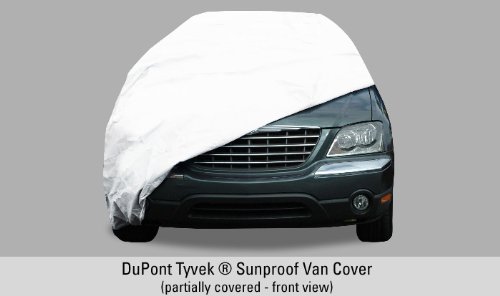 Budge VK-1 Premier White DuPont Tyvek Van Cover Full Car Covers Budge VK-1