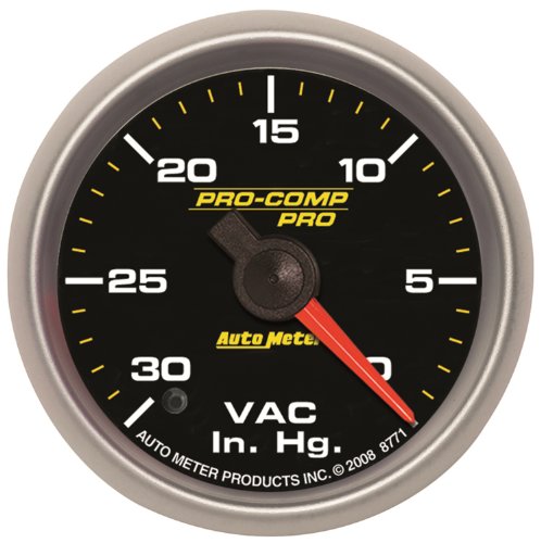 Vacuum Auto Meter 8671