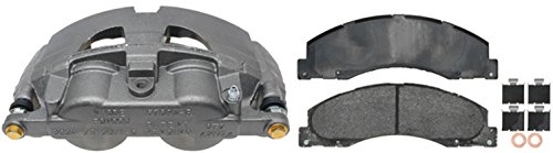 ACDelco 18R2666 Professional Front Disc Brake Caliper Assembly with Pads (Loaded), Remanufactured Calipers With Pads ACDelco 18R2666