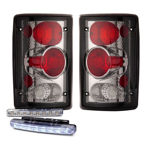 Brake & Tail Light Assemblies RXMOTOR 03-FC2000TLASM+CBL-DRL-8LED-C