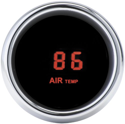 AIR TEMP GAUGE RED Ambient Air Temperature Dakota Digital 21-1269