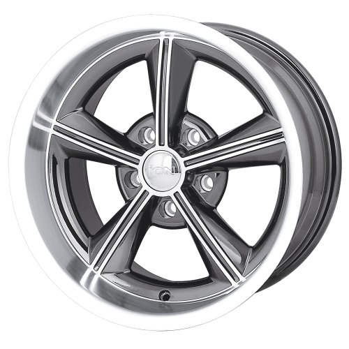 Ion Alloy 625 Grey Wheel with Machined Lip (15x7/5x127mm) Car Ion Alloy 625-5773S