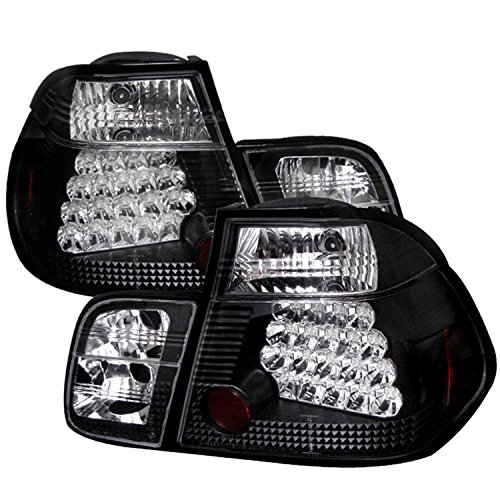 Tail Light Assemblies Spyder Auto ALT-YD-BE4699-4D-LED-BK