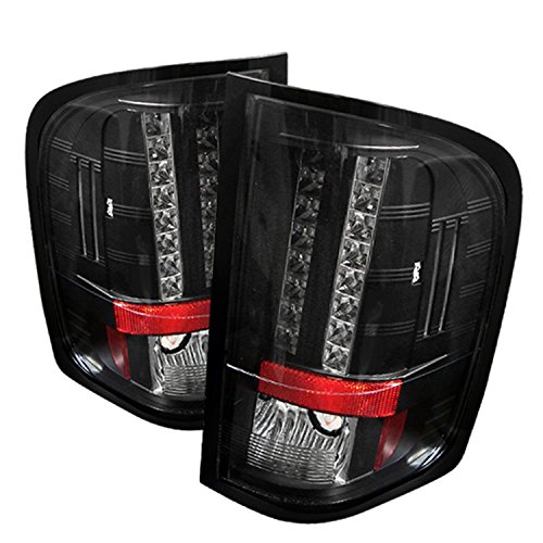 Tail Light Assemblies Spyder Auto ALT-YD-CS07-LED-BK