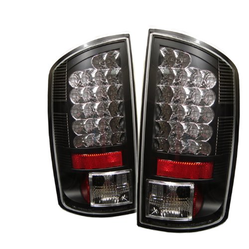 Tail Light Assemblies Spyder Auto ALT-YD-DRAM06-LED-BK