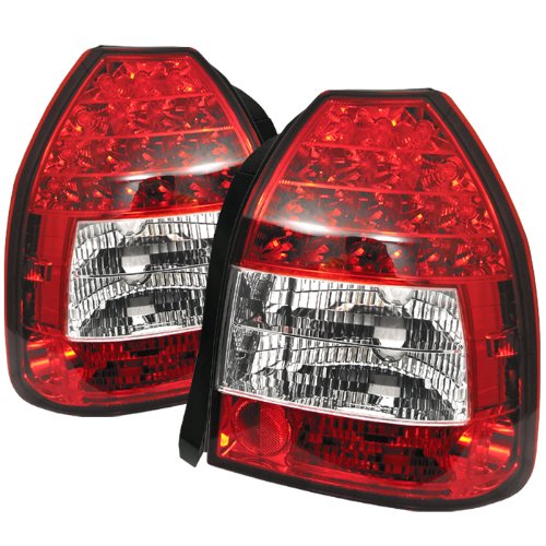 Tail Light Assemblies Spyder Auto ALT-YD-HC96-3D-LED-RC