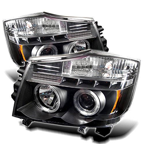 Headlight Assemblies Spyder Auto PRO-YD-NTI04-HL-BK