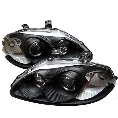 Headlight Assemblies Spyder Auto PRO-YD-HC96-AM-BK