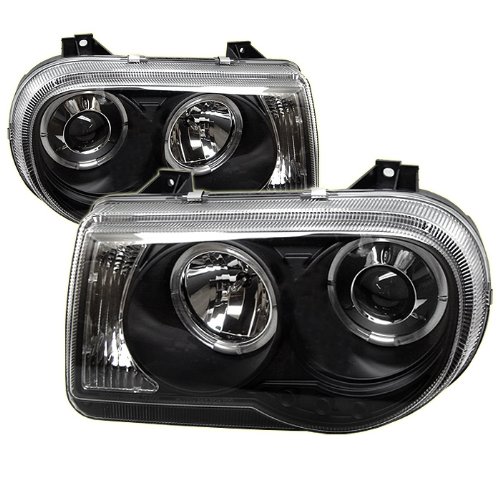 Headlight Assemblies Spyder Auto PRO-YD-C300C-HL-BK