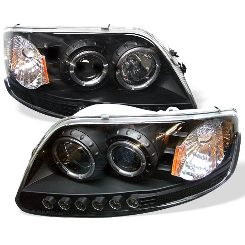 Headlight Assemblies Spyder Auto PRO-YD-FF15097-1P-AM-BK