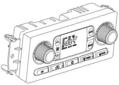 Acdelco 15-73068 Air Conditioning Switch 21999163 Power Module - ATC ACDelco 15-73068