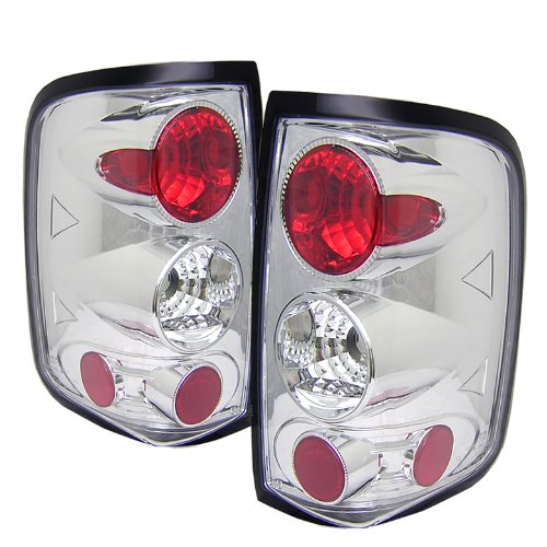 Spyder Auto Ford F150 Styleside Chrome Altezza Tail Light Tail Light Assemblies Spyder Auto 847245003201