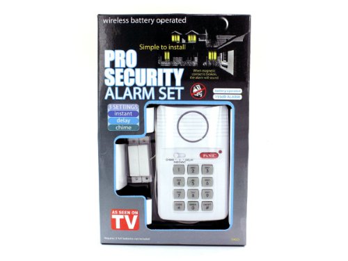 Professional security alarm set - Case of 4 Cleaners As Seen On TV OA623-4
