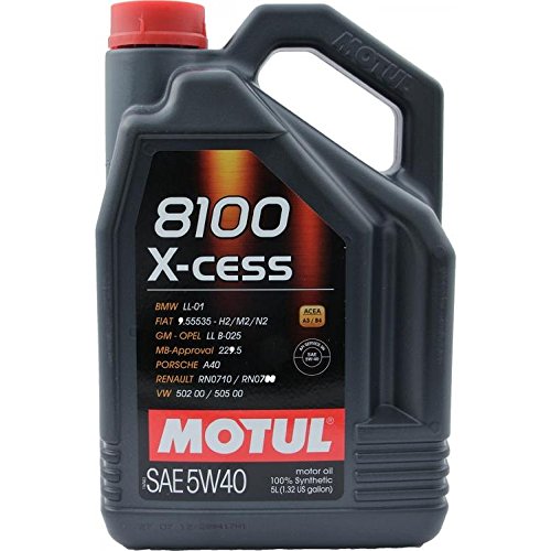 Motul 102870-4PK Motor Oil - 5 Liter, (Pack of 4) Motor Oils Motul 102870-4PK