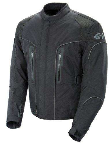 Joe Rocket Mens Alter Ego 3.0 Textile Motorcycle Jacket Black/Black XXXL 3XL Jackets & Vests Joe Rocket 1051-6007