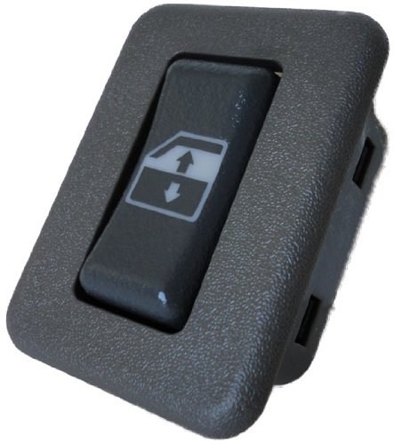 Chevrolet Blazer (4 Door) 1996-2000 Rear Passenger Window Control Switch (Gray Bezel) Power Window Switch Doctor SD-001122