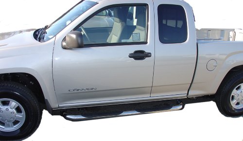 Gmc Ck 3500 Pickup Gmc C/K Pu 3500 Reg Cab Bed Sidebar 3Inch Stainless Nerf Bars & Tube Side Step Bars Stainless Products Performance 1 Set Rh & Lh Body American Auto Accessories AR-204041-2-i-a2
