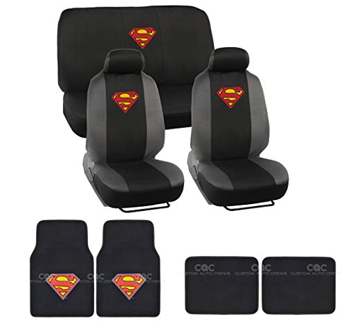 Floor Mats Unique Imports 15PCS SUPERMAN COMBO