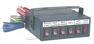 Sho-Me 6 Fuction Super Duty Switch Box Light Bars Able-2 Products 5.6040