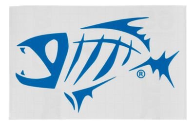 G.Loomis Skeleton Fish Logo Window Sticker Red Bumper Stickers, Decals & Magnets G. Loomis GL55792-01