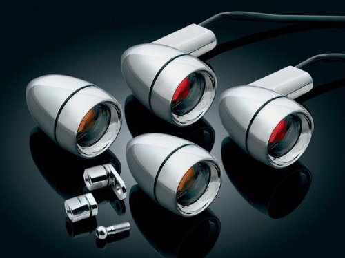 Kuryakyn 2317 Bullet Style Turn Signal Kit Turn Signal Assemblies & Lenses Kuryakyn 2317