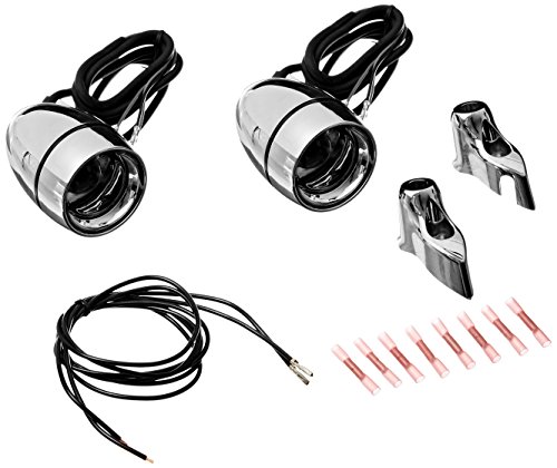 Kuryakyn 5011 Bullet Front Auxiliary Turn Signal Light Turn Signal Assemblies & Lenses Kuryakyn 5011