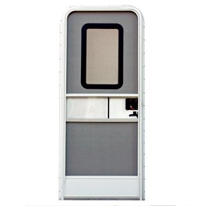 AP Products 015-217710 Polar White RV Entrance Door RV Parts & Accessories A P Products 015-217710