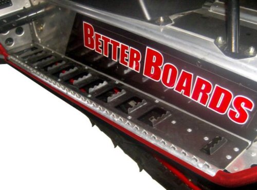 Running Boards Better Boards BBIQRAW-ALL-0500-RED